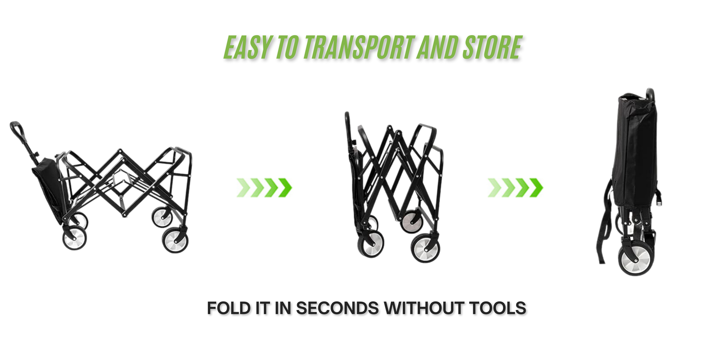 Basic Folding Cart - Versatile and Comfortable