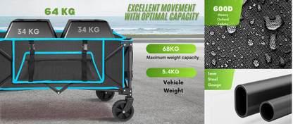 UltraFolding Cart with 150L-Your daily ally