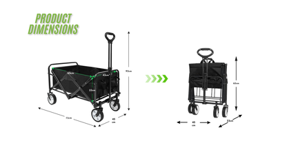 Basic Folding Cart - Versatile and Comfortable