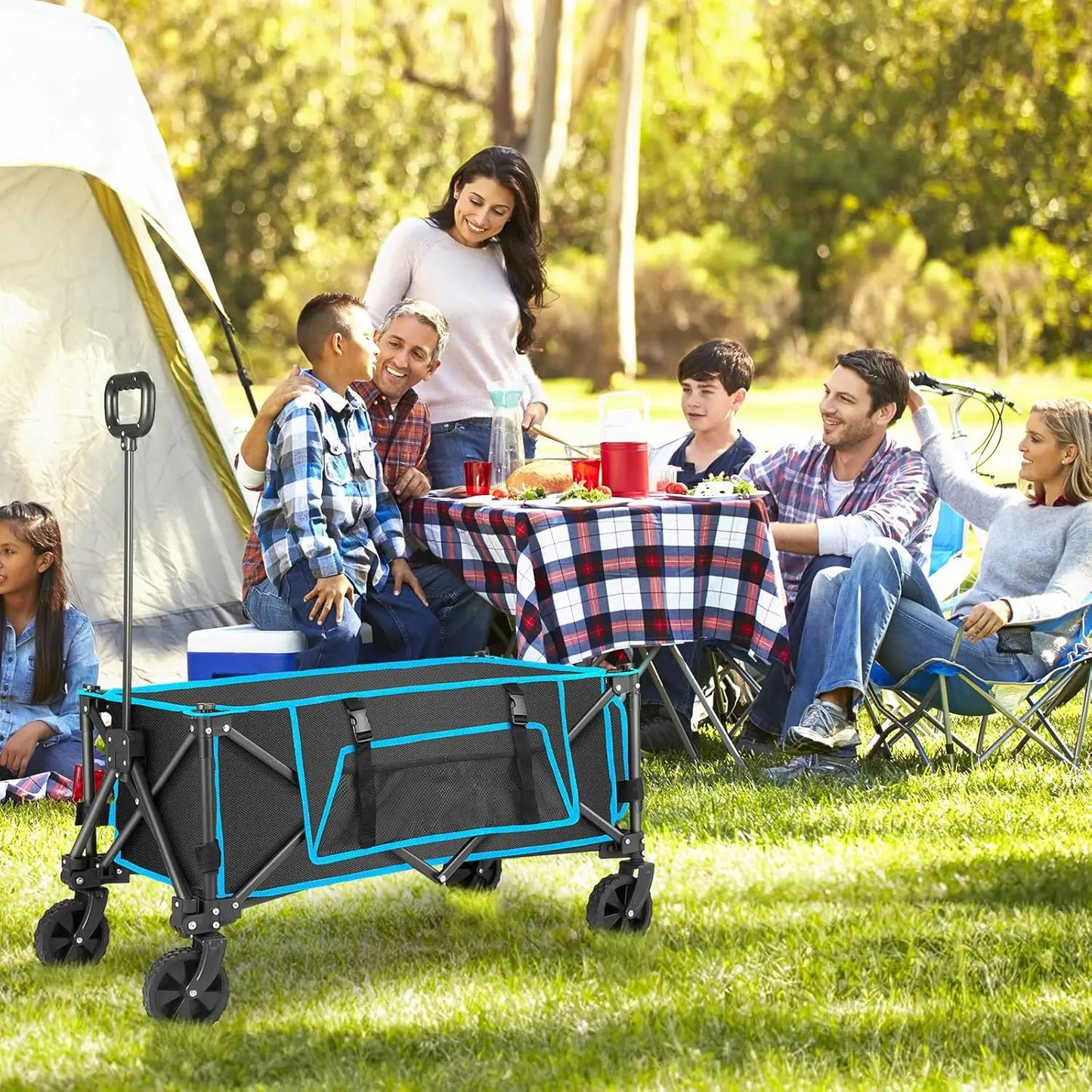 Carrito UltraPlegable con 150L-Tu aliado del dia a dia